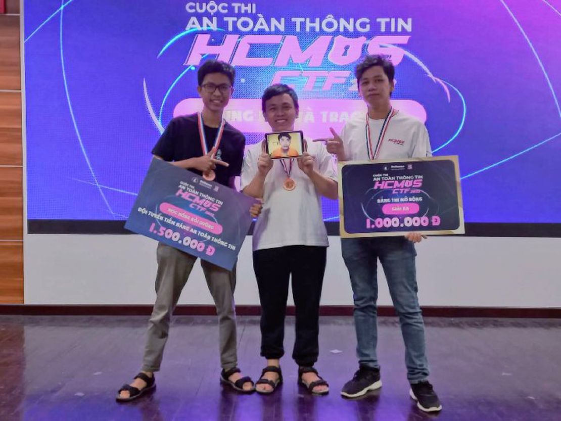 Third prize in HCMUS CTF 2022