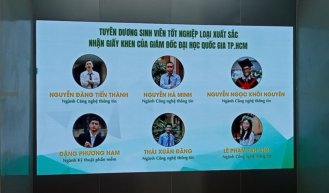 Certificate of Merit from the Director of VNU-HCMC